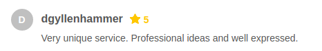 web copy land review fiverr unique service content planning